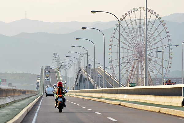 琵琶湖大橋有料道路 バイクツーリングマップ レディスバイク 琵琶湖大橋有料道路 バイクツーリングマップ レディスバイク