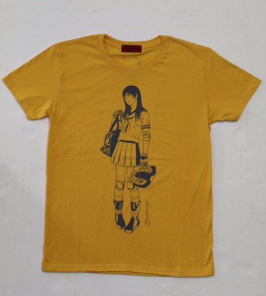 漫画家 古屋兎丸氏のイラストtシャツ 販売 バイクトピックス レディスバイク