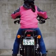 [女性ライダーの足つきチェック] XL1200X FORTY-EIGHT (2015年撮影)