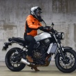 [女性ライダーの足つきチェック] XSR700 (2017年撮影)