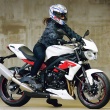 [女性ライダーの足つきチェック] STREET TRIPLE R (2014年撮影)