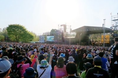 東北最大級のフェス『ARABAKI ROCK FEST.18』にバイクで参戦♬