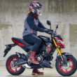 [女性ライダーの足つきチェック]Z125 PRO(2018年撮影)