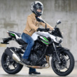 [女性ライダーの足つきチェック]Z250(2019年撮影)