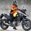 [女性ライダーの足つきチェック] V-STROM650 ABS(2019年撮影)