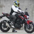 [女性ライダーの足つきチェック]Z250(2019年撮影)