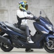 [女性ライダーの足つきチェック]BURGMAN400 ABS(2019年撮影)