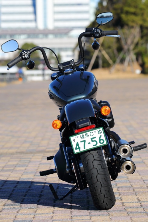 HARLEY-DAVIDSON STREET BOB リヤビュー