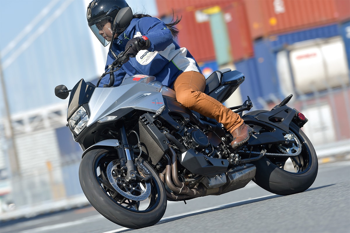 Suzuki Katana バイク レディスモーターサイクルショー レディスバイク