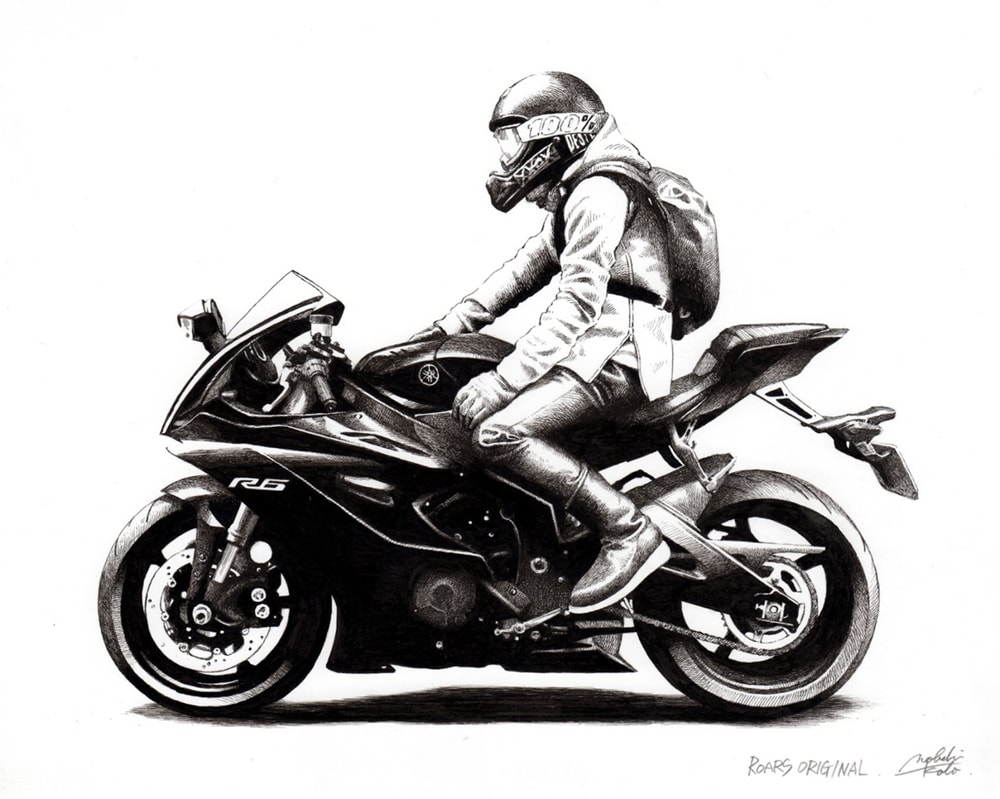 加藤ノブキ氏らによるイラスト展が3月18日より開催 テーマは バイクのある日常 バイクトピックス レディスバイク