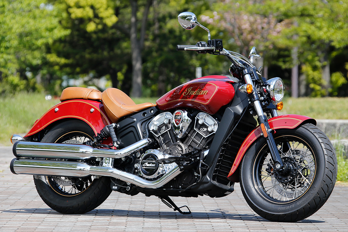 INDIAN MOTORCYCLE Scout th Anniversary Edition：歴史と伝統を