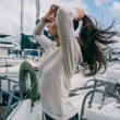 気温差の激しい春に1枚持っておくと便利な“Triple Aught Design”のワッフルニット♪