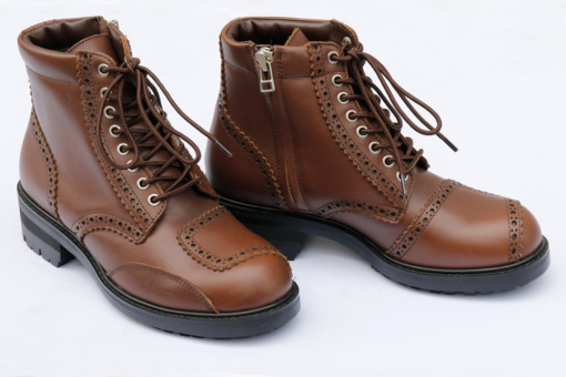 MaxFritz MFA-2381 MEDALLION ZIPUP BOOTS（LADYA’S） ブラウン