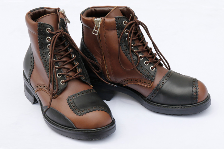 MaxFritz MFA-2381 MEDALLION ZIPUP BOOTS（LADYA’S） コンビ