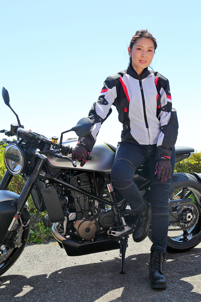NANKAI”本格派なスポーツ系女子におすすめライディングギアコーデ - バイクトピックス - レディスバイク