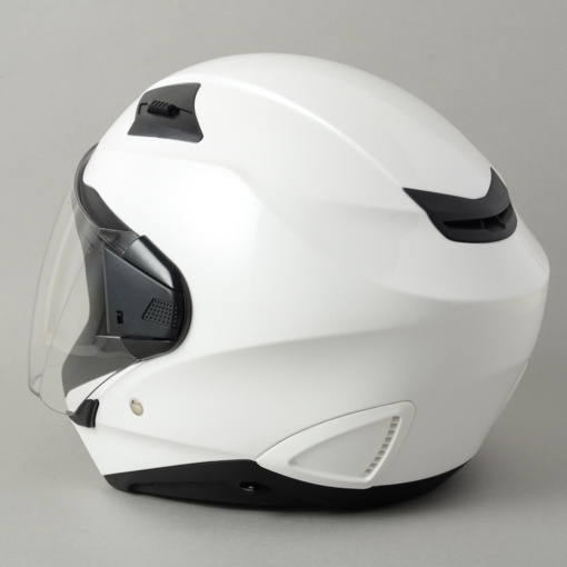 ROM ZEROS（ゼロス）ヘルメット・グラスホワイト背面