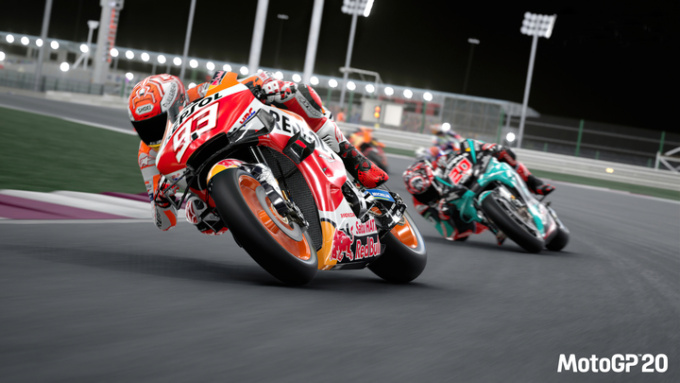 MotoGP20 ゲーム画面