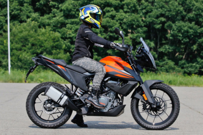 155cm女子ライダーの、少しは参考になるかも？ インプレッション “KTM 390ADVENTURE”