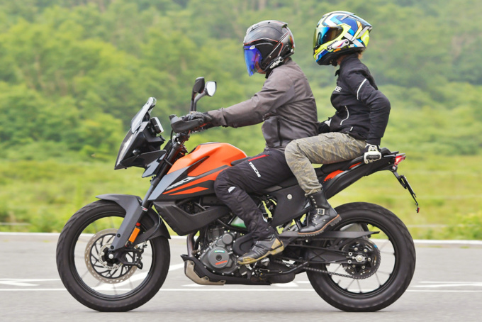 KTM 390ADVENTURE タンデム