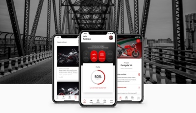 DUCATIの最新情報や、所有しているバイクの全情報が確認可能！“My Ducati”アプリが登場！