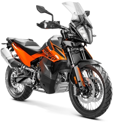 KTM 890 ADVENTURE 2021年モデル（オレンジ）