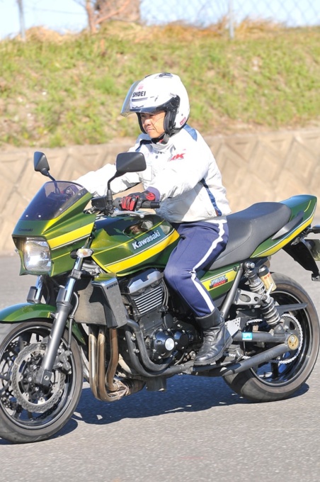 バイクを停止する時のポイント