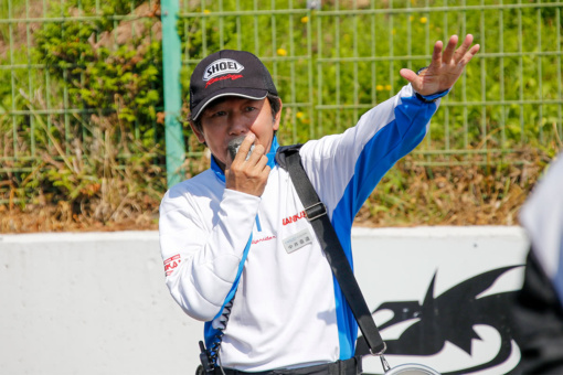 那須MSLライディングスクール 特別講師の中井直道さん
