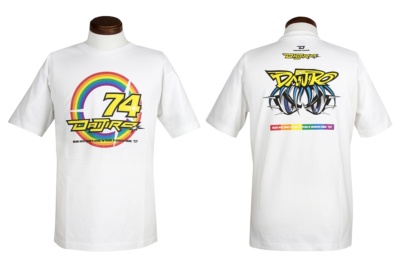 シンイチロウアラカワからあの伝説のレーサーを描いた“74 RAINBOW T-SHIRTS”が登場！