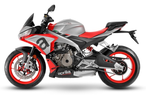 APRILIA TUONO660イリジウムグレー サイド