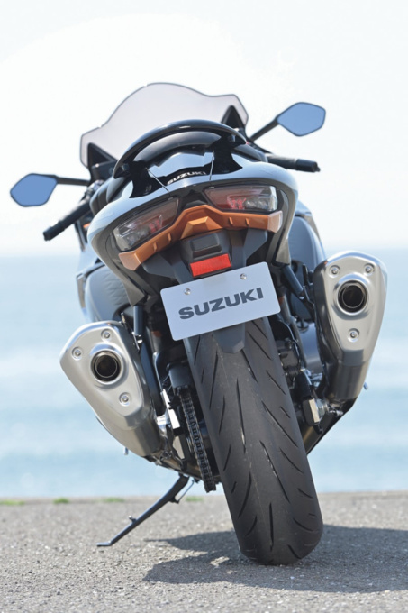 SUZUKI Hayabusa 後ろ