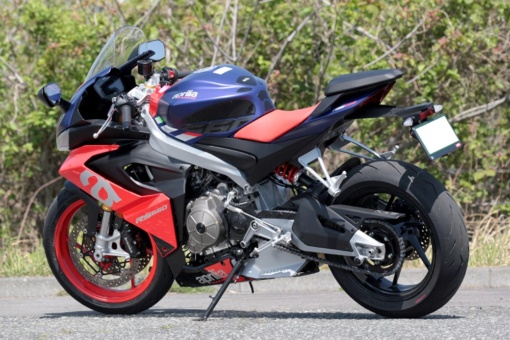 155cm女子ライダーのAprilia RS660プチインプレ