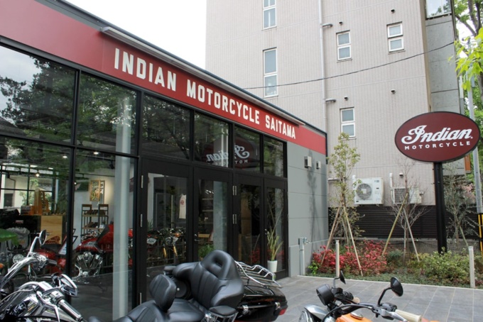 インディアンモーターサイクル埼玉 店舗外観