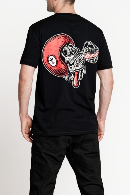 PANDO MOTO MIKE RED SKULL