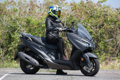 155cm女子ライダーの『少しは参考になるかも？』足つき＆プチインプレ“KYMCO X-TOWN CT125”