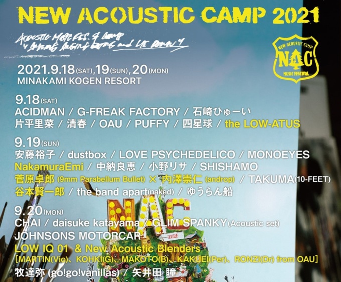 New Acoustic Camp 2021