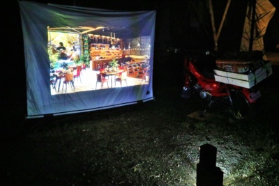バイクキャンプで映画観賞会もできちゃう！小型・軽量プロジェクター“XGIMI MoGo Pro+”に注目！