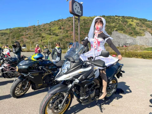 バイク女子部ハロウィンミーティングinバイカーズパラダイス南箱根