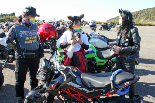 バイク女子部ハロウィンミーティングinバイカーズパラダイス南箱根