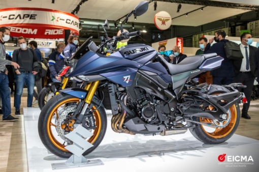 EICMA2021 スズキブース KATANA2022年モデル