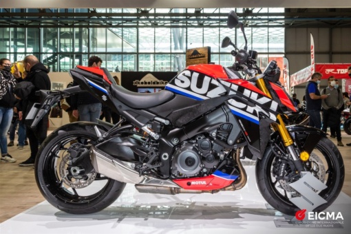 EICMA2021 スズキブース GSX-S1000 SERT EDITION