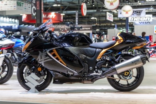 EICMA2021 スズキブース HAYABUSA