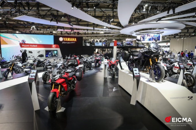 EICMA2021 ヤマハブース