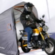 小型バイク、250㏄モデルの収納できるバイク専用ガレージがドッペルギャンガーから登場