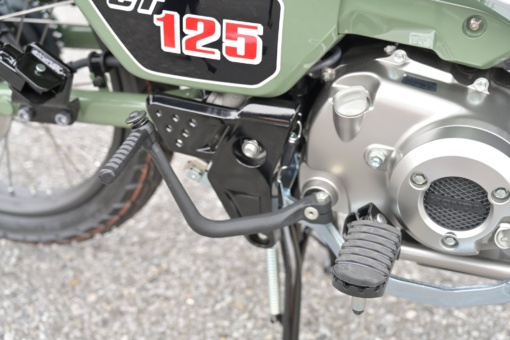 ホンダ CT125・ハンターカブ（2022年モデル）キックペダル