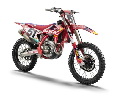 モトクロスモデル初のGASGAS Rase Team Edition MC 450F TROY LEE DESIGNS登場