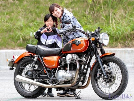 いーちゃん with KAWASAKI W650