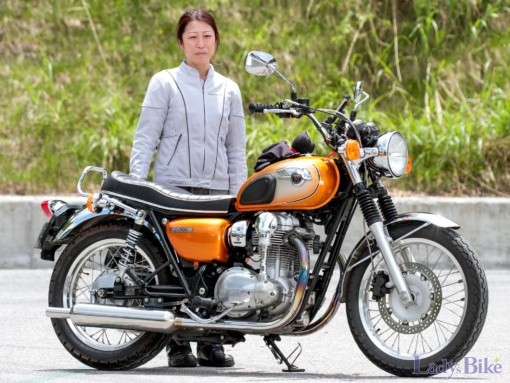 ごん with KAWASAKI W800