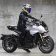 155cm小柄ライダーの『少しは参考になるかも？』足つきチェック“SUZUKI KATANA”