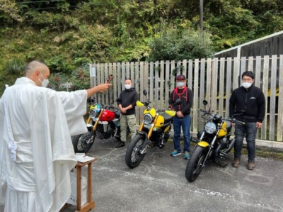 日本唯一のバイク寺「本瀧寺」とコラボレーション！11月23日に“交通安全祈祷イベントがモータリスト・ファクトリーにて開催！