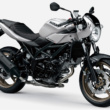 SV650をベースにネオレトロ感を高めた「SV650X ABS」にも新色が登場